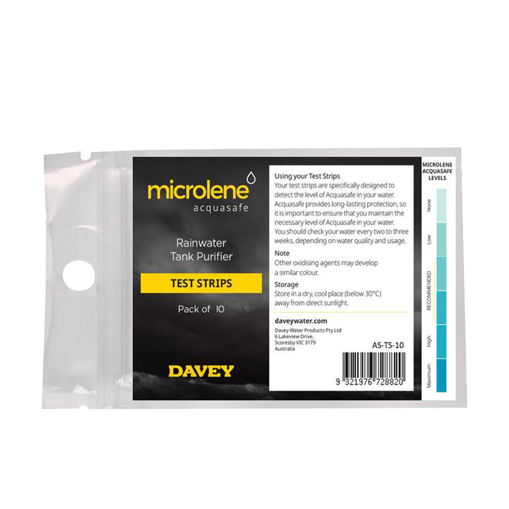 Microlene Water Testing Strips 10 pack